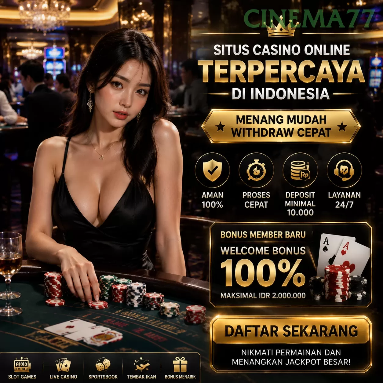 Slot Gacor idcinema77 Setiap Hari